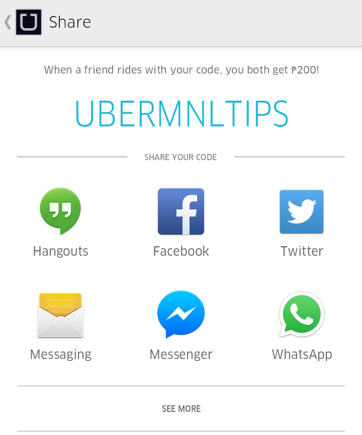 Tips: How to Share Uber Invite Code