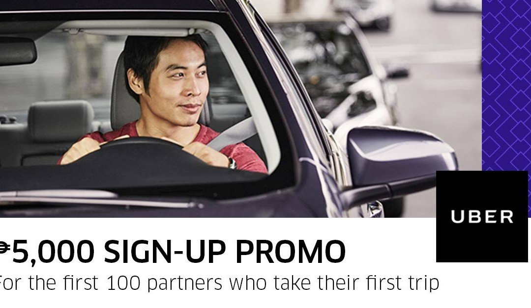 Get Php 5000 Uber Sign-Up Bonus!