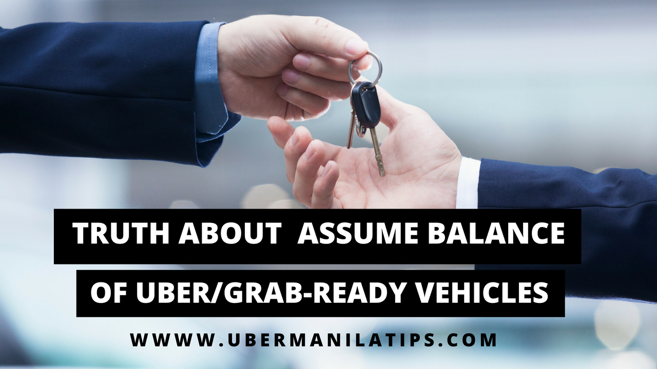 Truth about Assume Balance of Uber ready vehicles