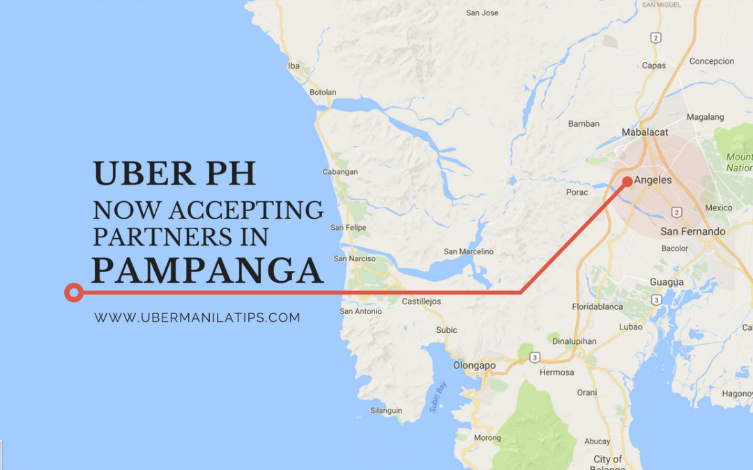 Uber Pampanga Now Accepting Partners and Drivers